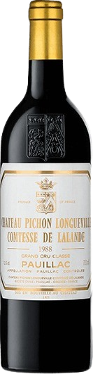 1988 Château Pichon Longueville Comtesse de Lalande Pauillac, Bordeaux, France