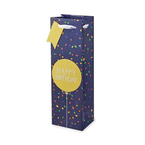 Birthday Confetti Wine Bag