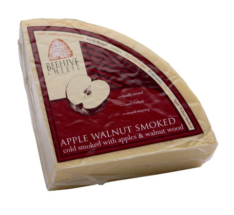 Beehive Apple Walnut Smoked Cheddar, cow's milk, Utah, USA, 0.5lb