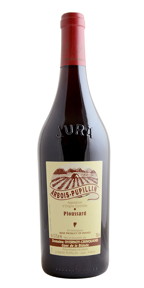 2020 Domaine Overnoy-Crinquand Arbois-Pupillin Ploussard "La Rouge", Jura, France