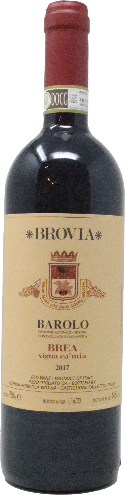 2017 Brovia Barolo Brea Vigna Ca'Mia', Piedmont, Italy