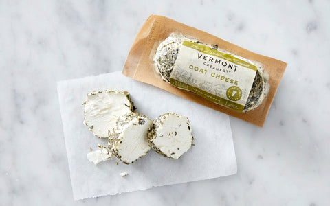 Vermont Creamery "Fresh Chevre Herb Log", Goat's milk, Vermont 4 oz/ Each