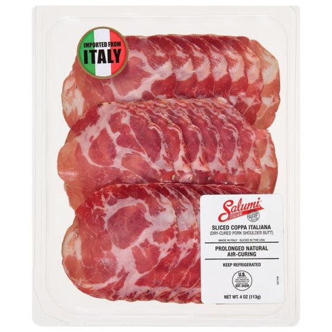 Salumi Italiani, Coppa, Italy - 4 oz