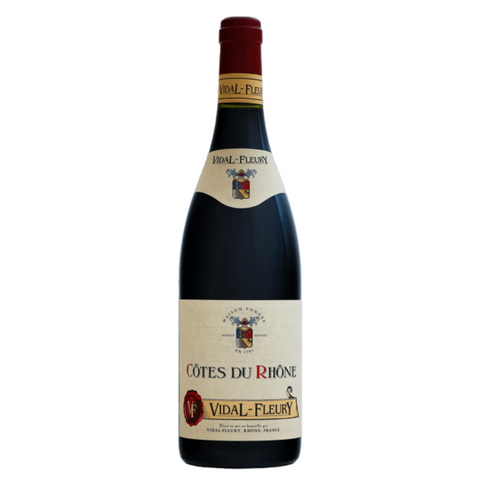 2021 J. Vidal Fleury Côtes-du-Rhône Rouge, Rhône Valley, France