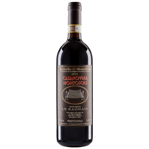 2017 Le Ragnaie “Casanovina Montosoli”, Brunello di Montalcino, Tuscany, Italy