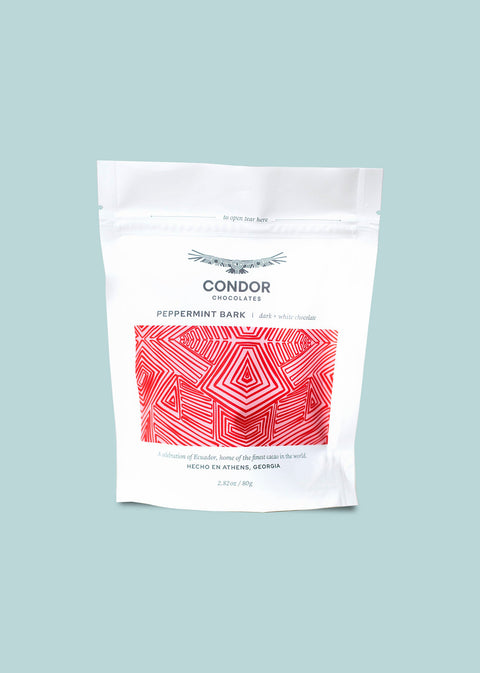 Condor Chocolates Peppermint Bark, 2.8oz