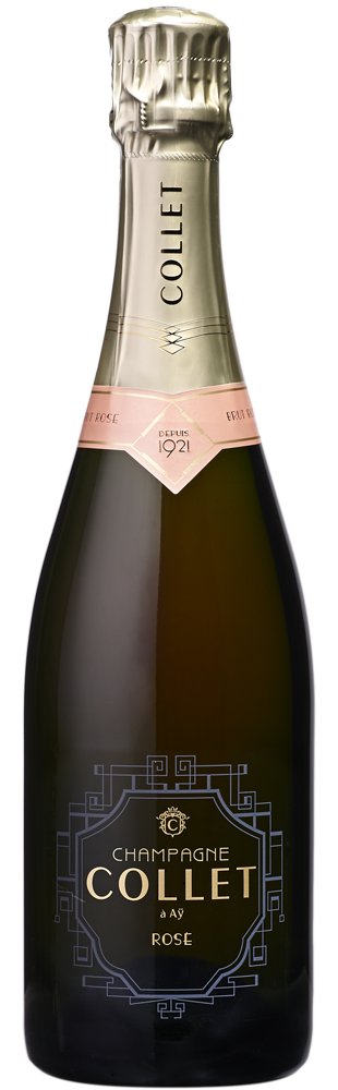 NV Champagne Collet Brut Rosé, Champagne, France