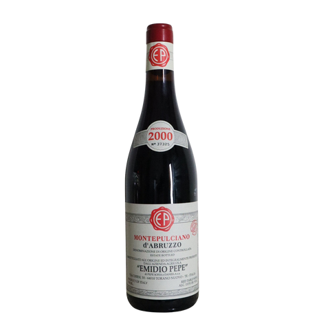 2000 Emidio Pepe Montepulciano d'Abruzzo, Abruzzo, Italy