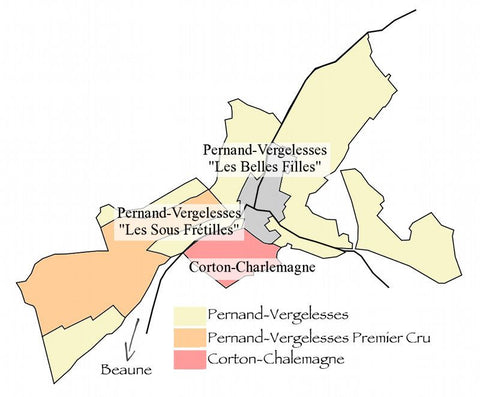 2022 Pascal Clement Pernand-Vergelesses "Les Belles Filles", Burgundy, France