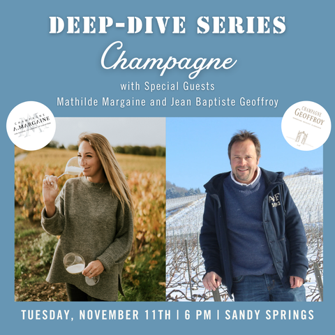 Deep Dive Series: Champagne - November 11th - Sandy Springs
