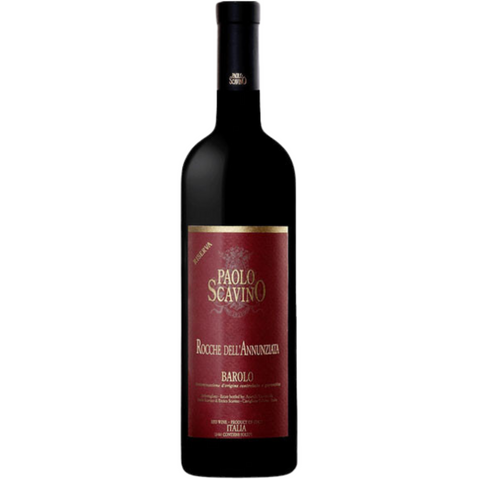 2019 Paolo Scavino Barolo Riserva "Rocche dell'Annunziata", Piedmont, Italy