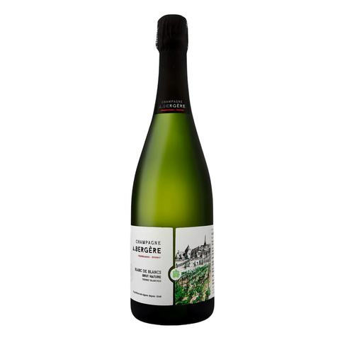NV Champagne A. Bergère "Terres Blanches" Blanc de Blancs, Brut Nature, Champagne, France