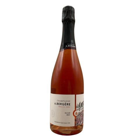 NV Champagne A. Bergère Rosé, Brut, Champagne, France