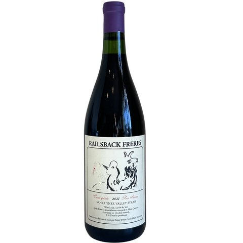 2021 Railsback Freres "Pour Simone" Syrah, Santa Ynez Valley, California, USA