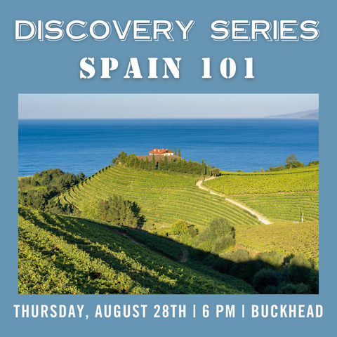 Discovery Series: Spain 101 Tasting - August 28th - Buckhead