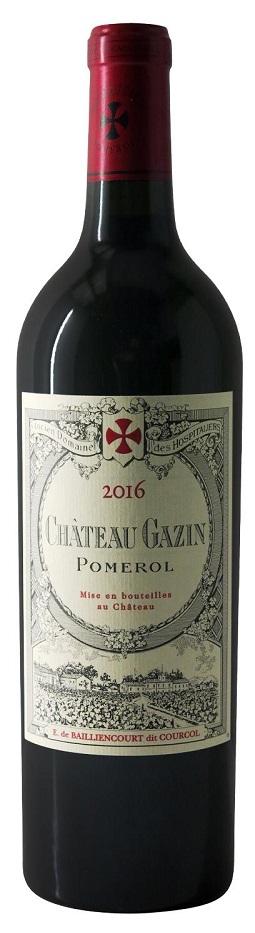 2016 Château Gazin Pomerol, Bordeaux, France