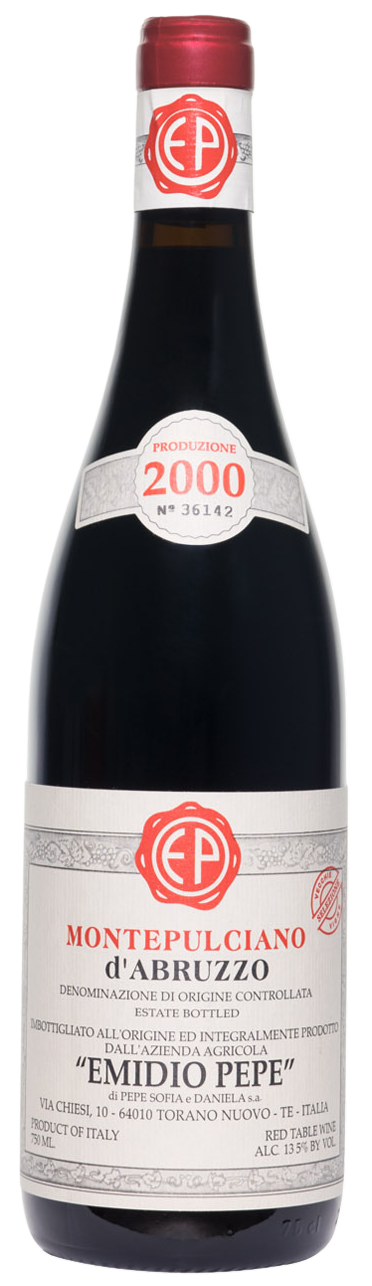 2000 Emidio Pepe Montepulciano d'Abruzzo "Decanted", Abruzzo, Italy