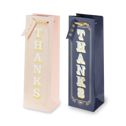 Assorted "Thanks" Wine Bag