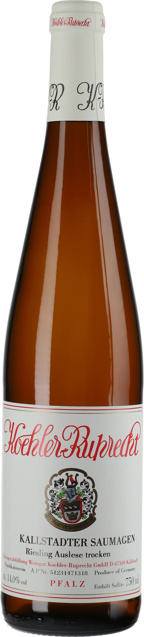2019 Koehler Ruprecht Riesling Saumagen Auslese Trocken, Pfalz,  Germany