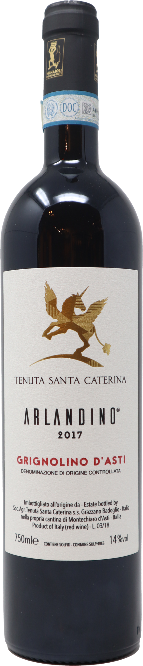 2023 Tenuta Santa Caterina "Arlandino" Grignolino d'Asti, Piedmont, Italy