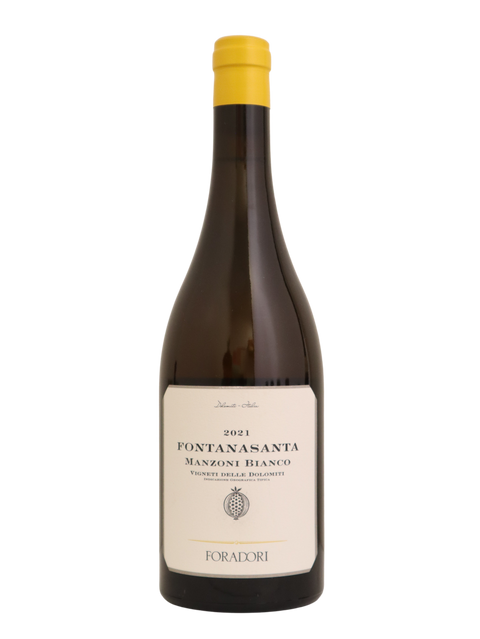 2021 Foradori "Fontanasanta" Manzoni Bianco IGT Vigneti Delle Dolomiti, Trentino-Alto Adige, Italy
