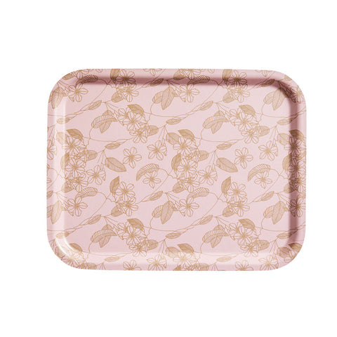 Le Jacquard Français, Essentiel Graphique Beige Tray, 14x11, 100% Wood