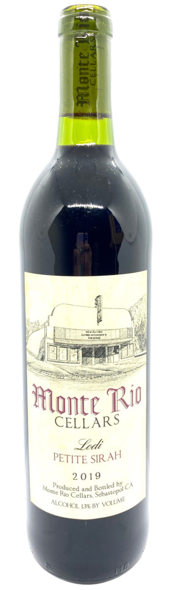 2022 Monte Rio Cellars Petite Sirah, Lodi, California, USA