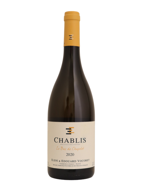 2021 Domaine Eleni & Edouard Vocoret Chablis "Le Bas de Chapelot", Burgundy, France