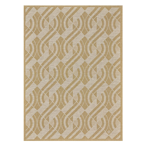 Le Jacquard Français, Neo Yellow Crystal Towel, 24x31, 100% Linen