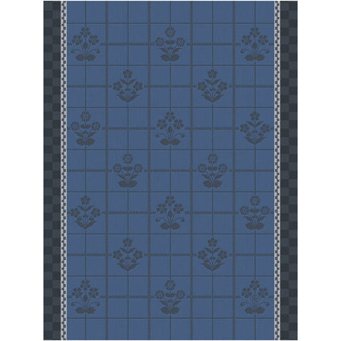Le Jacquard Français, Lulu Luce Blue Tea Towel, 24x31, 100% Cotton