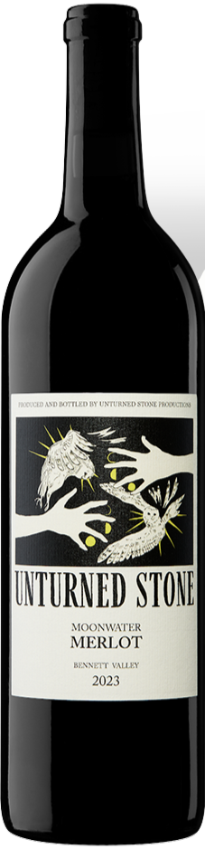 2023 Unturned Stone "Moonwater" Merlot, Bennett Valley, California, USA
