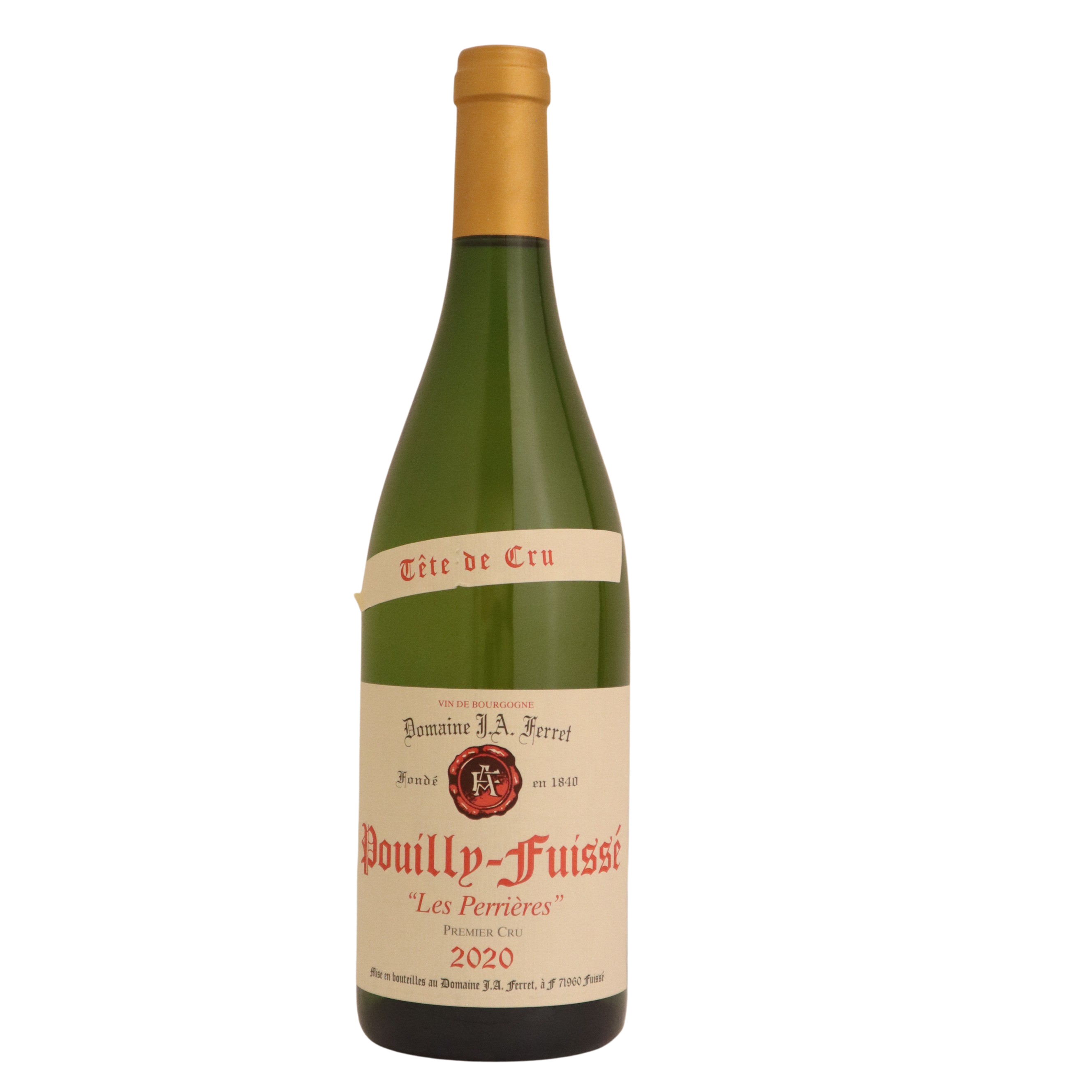 2020 Domaine Ferret Pouilly Fuisse Tête De Cru "Les Perrieres", Burgun ...