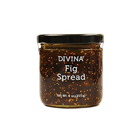 Divina Fig Spread, 9oz Jar