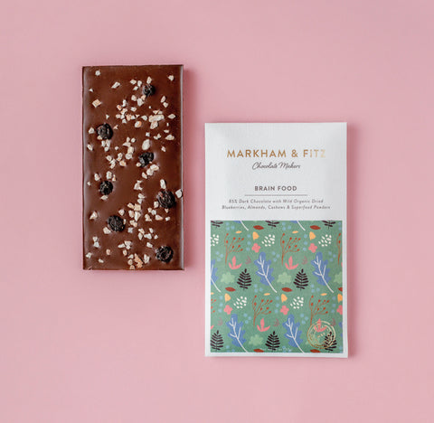 Markham & Fitz Chocolate 85% Brain Food, United States