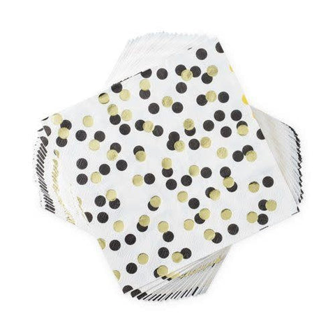 Tuxedo Dot Dinner Napkin