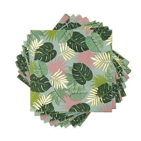Monstera Cocktail Napkin