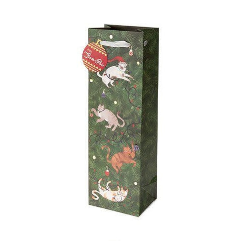 Santa Paws Bottle Wine Bag