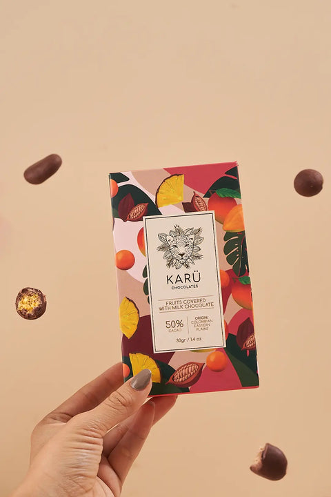 Karü Chocolates, Fruits Covered With Milk Chocolate, Eastern Plains, Colombia