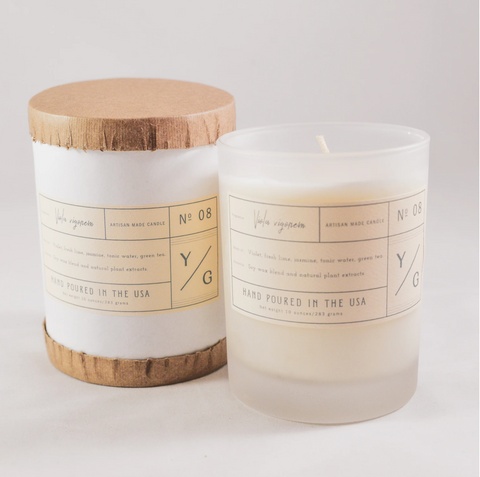 Apothecary Collection Viola Vigorem Candle