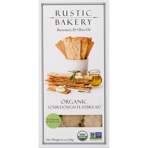 Rustic Bakery Olive Oil Sourdough Flatbreads