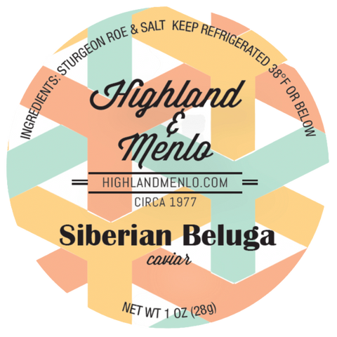 CAVIAR, Siberian Beluga 1oz