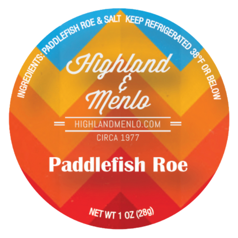 CAVIAR, Paddlefish Roe 1oz