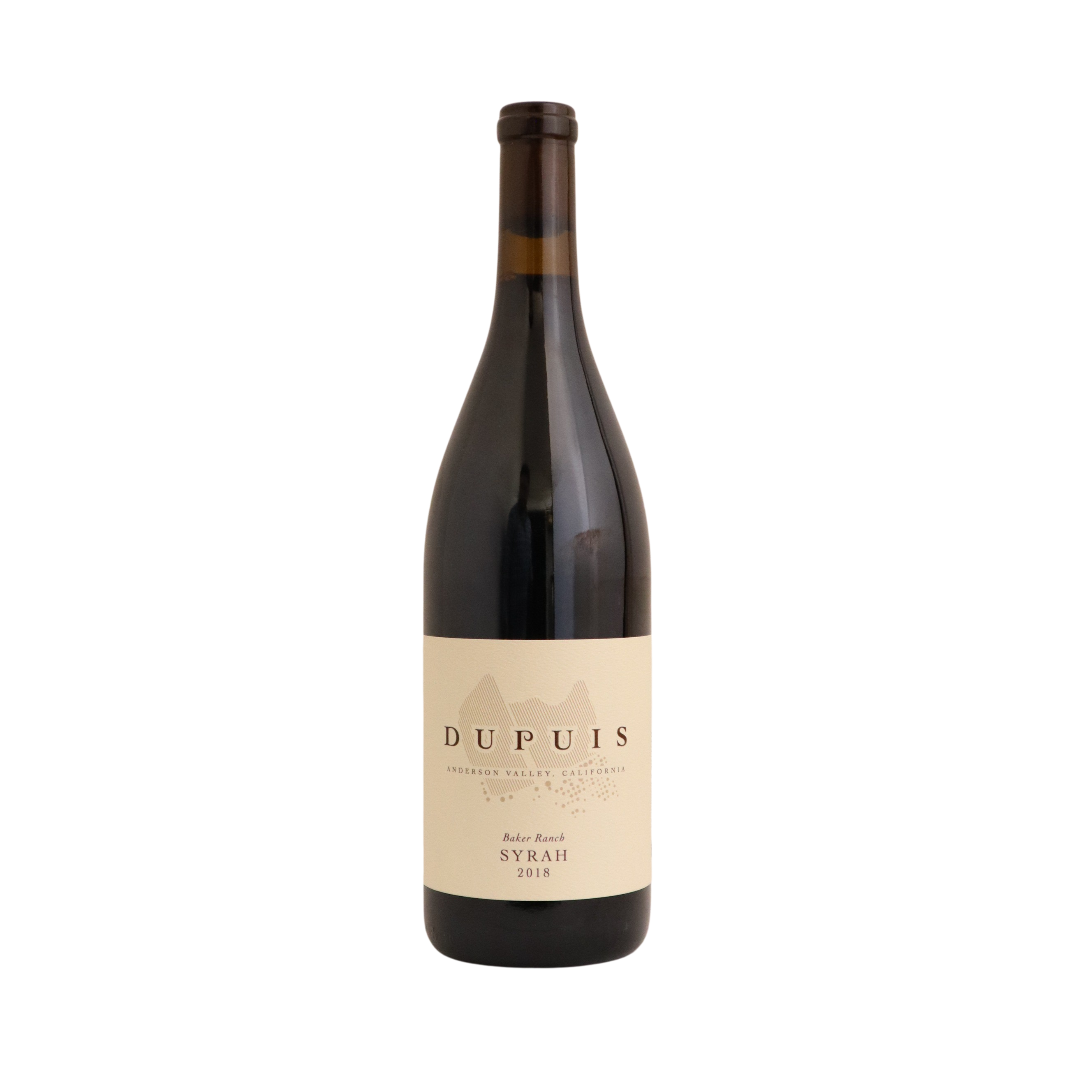 2018 DuPuis Wines Syrah Baker Ranch, Anderson Valley, California – PERRINE's  WINE SHOP