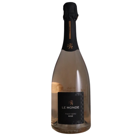 NV Le Monde Pinot Nero Rosé Sparkling, Friuli-Venezia Giulia, Italy