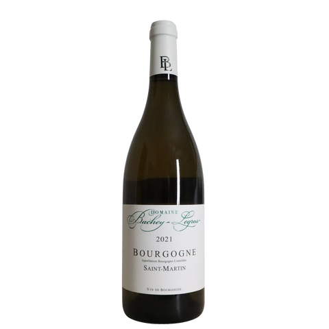 2022 Domaine Bachey-Legros Bourgogne Blanc "Saint-Martin", Burgundy, France