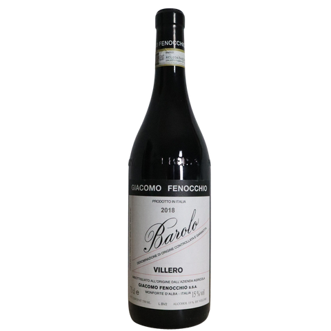 2018 Giacomo Fenocchio Barolo "Villero", Piedmont, Italy