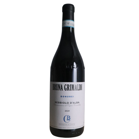 2021 Bruna Grimaldi Nebbiolo d'Alba "Bonurei", Piedmont, Italy