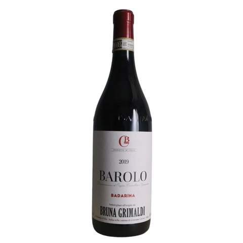 2019 Bruna Grimaldi Barolo "Badarina", Piedmont, Italy