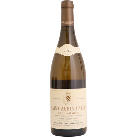 2017 Domaine Hubert Bouzereau-Gruere Saint Aubin 1er Cru "Les Charmois", Burgundy, France