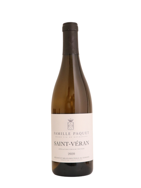 2020 Famille Paquet Saint-Véran, Burgundy, France